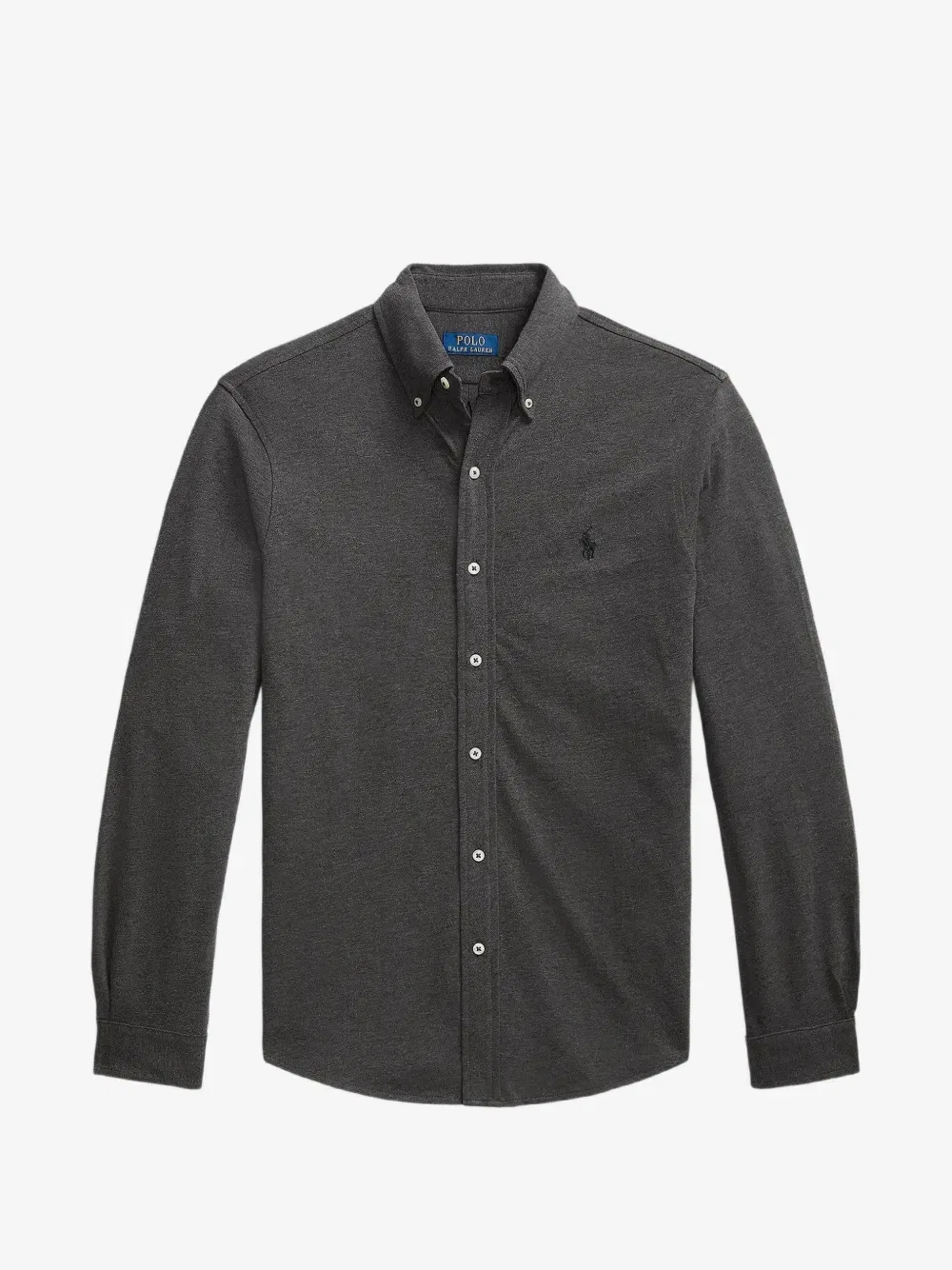 Легкая сетчатая рубашка Polo Ralph Lauren, серый