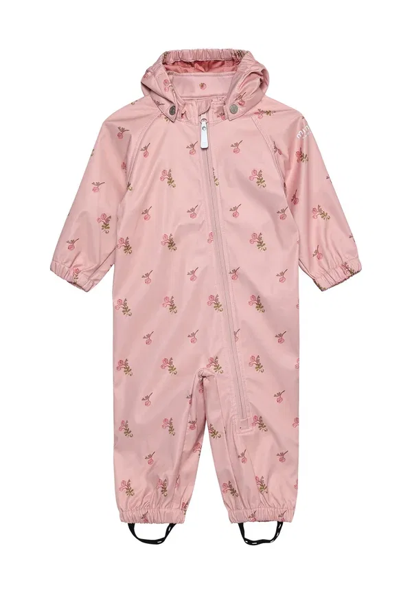 Комбинезон непромокаемый All over print Minymo silver/pink, розовый