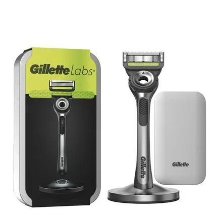 Бритва Gillette Labs с 2 сменными кассетами и дорожным чехлом