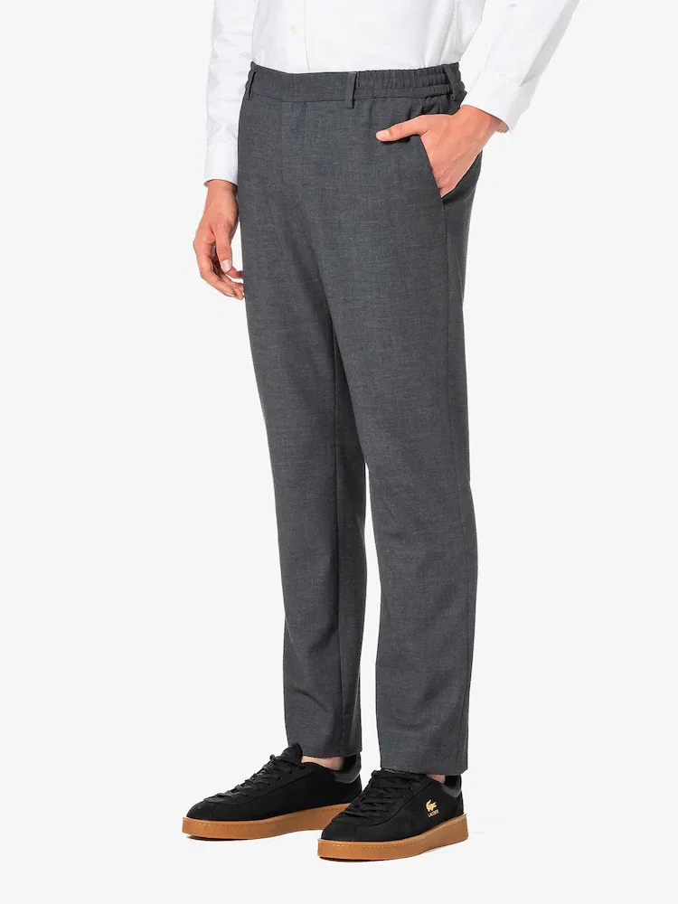 Брюки классические LACOSTE, Dark Grey — фото 2
