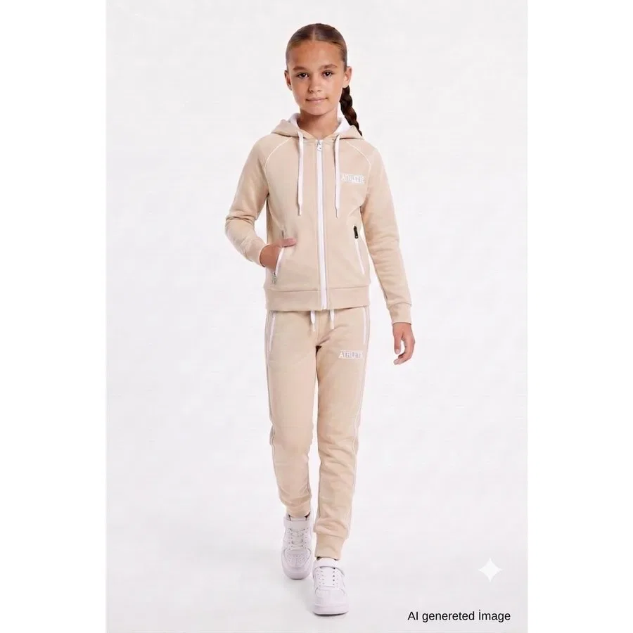 Спортивный костюм с капюшоном Athletic Pina Kids, Черный — фото 3