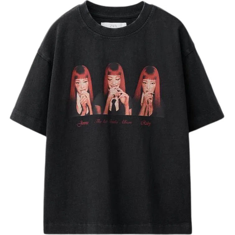Детская футболка с длинным рукавом RUBY Kids' ZARA, Black