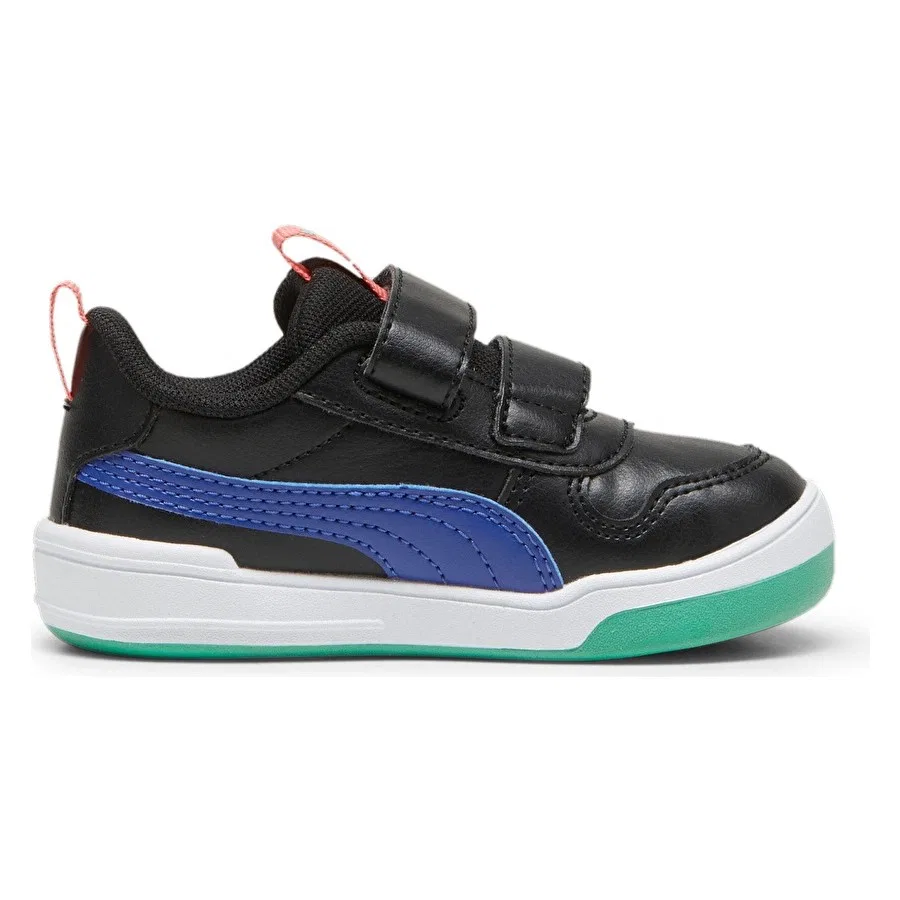 Детские спортивные кроссовки с ремешками Puma Multiflex SL V Inf, Черный
