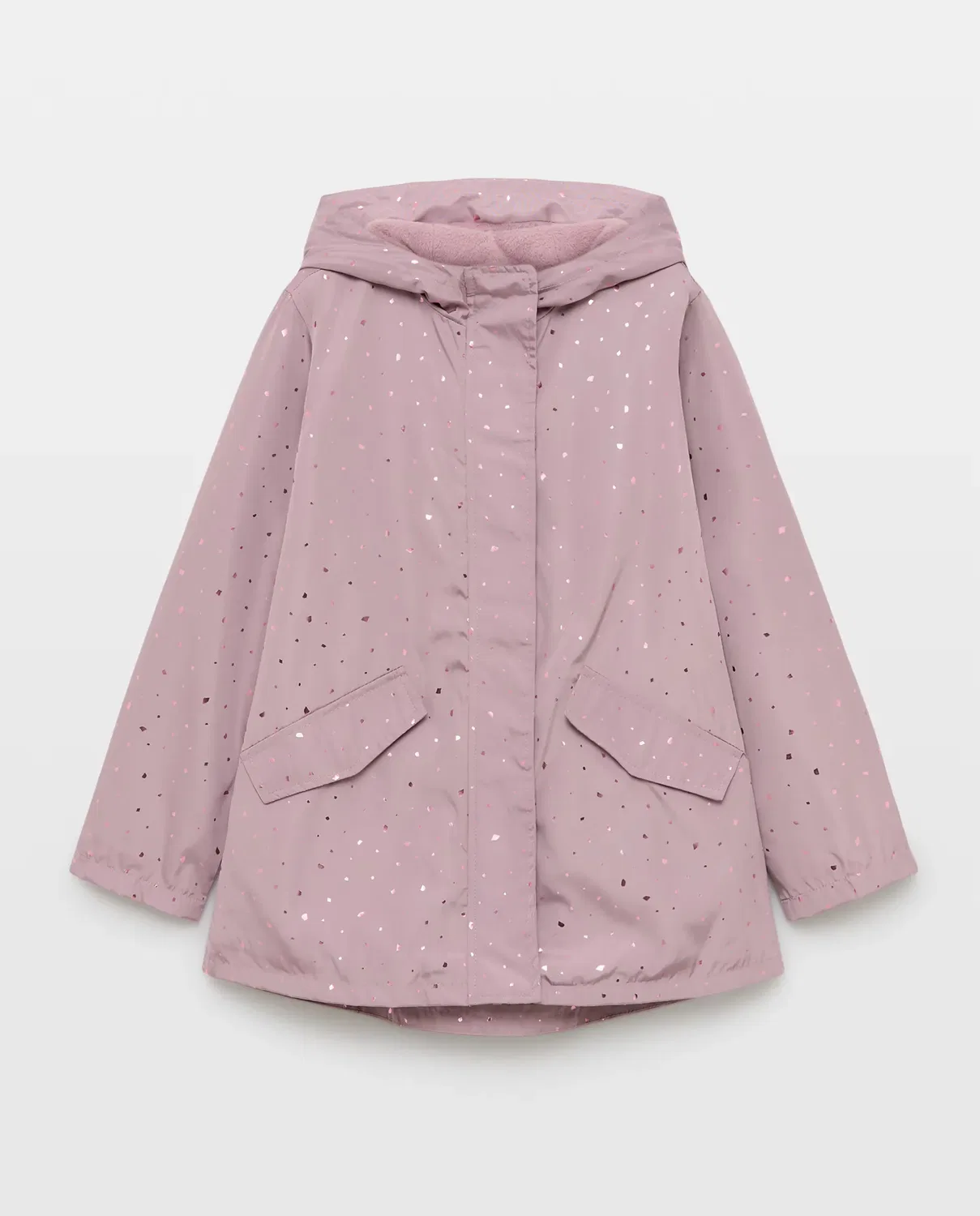 Детский плащ для девочек с принтом all over print tone to tone Kids El Corte Inglés, Rosa — фото 4