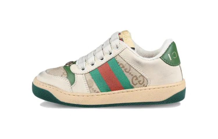 Детские кроссовки для мальчиков с принтом Screener GUCCI, Black