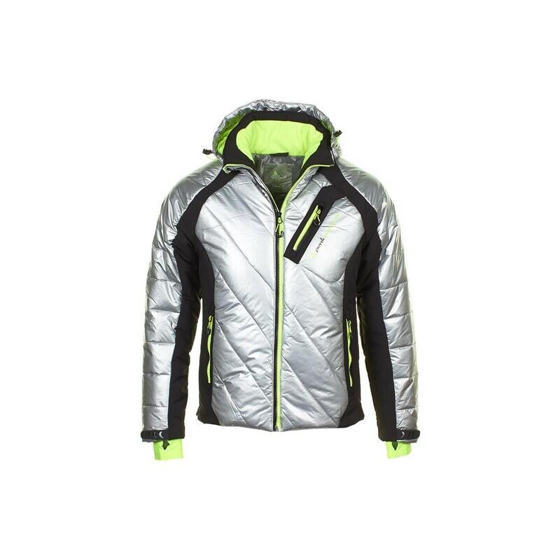 

Мужская куртка Peak Mountain, цвет plateado/plateado/black