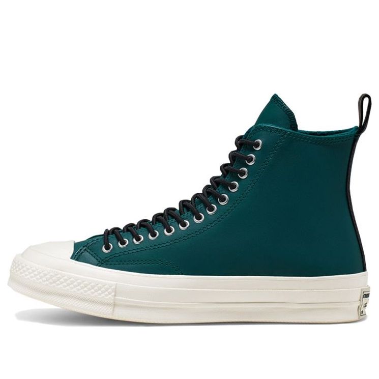 

Кеды Converse Fleece-Lined Leather Chuck 1970s 'Green White', зеленый