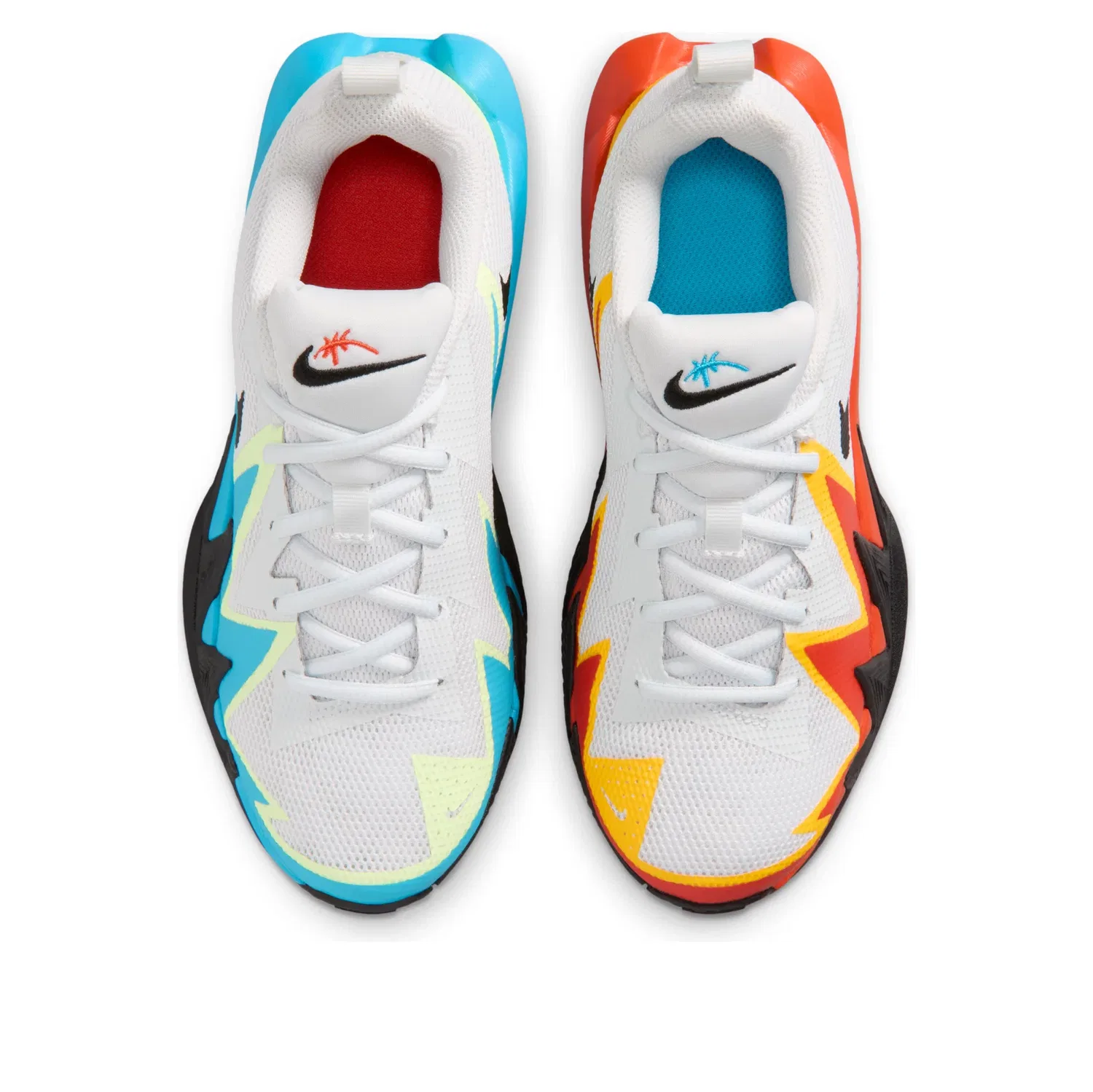 Детские кроссовки для баскетбола с шнуровкой S.T. Dynamite Nike, мультиколор — фото 4