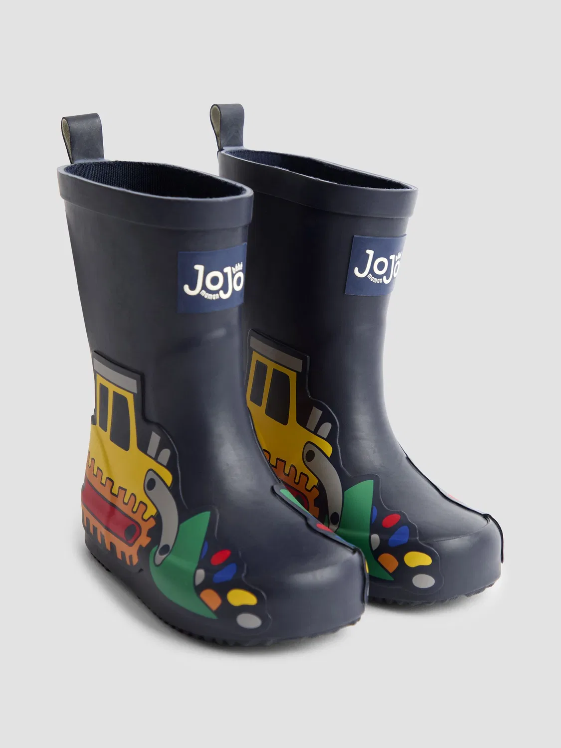 Сапоги резиновые Navy Digger Jojo Maman Bébé, синие