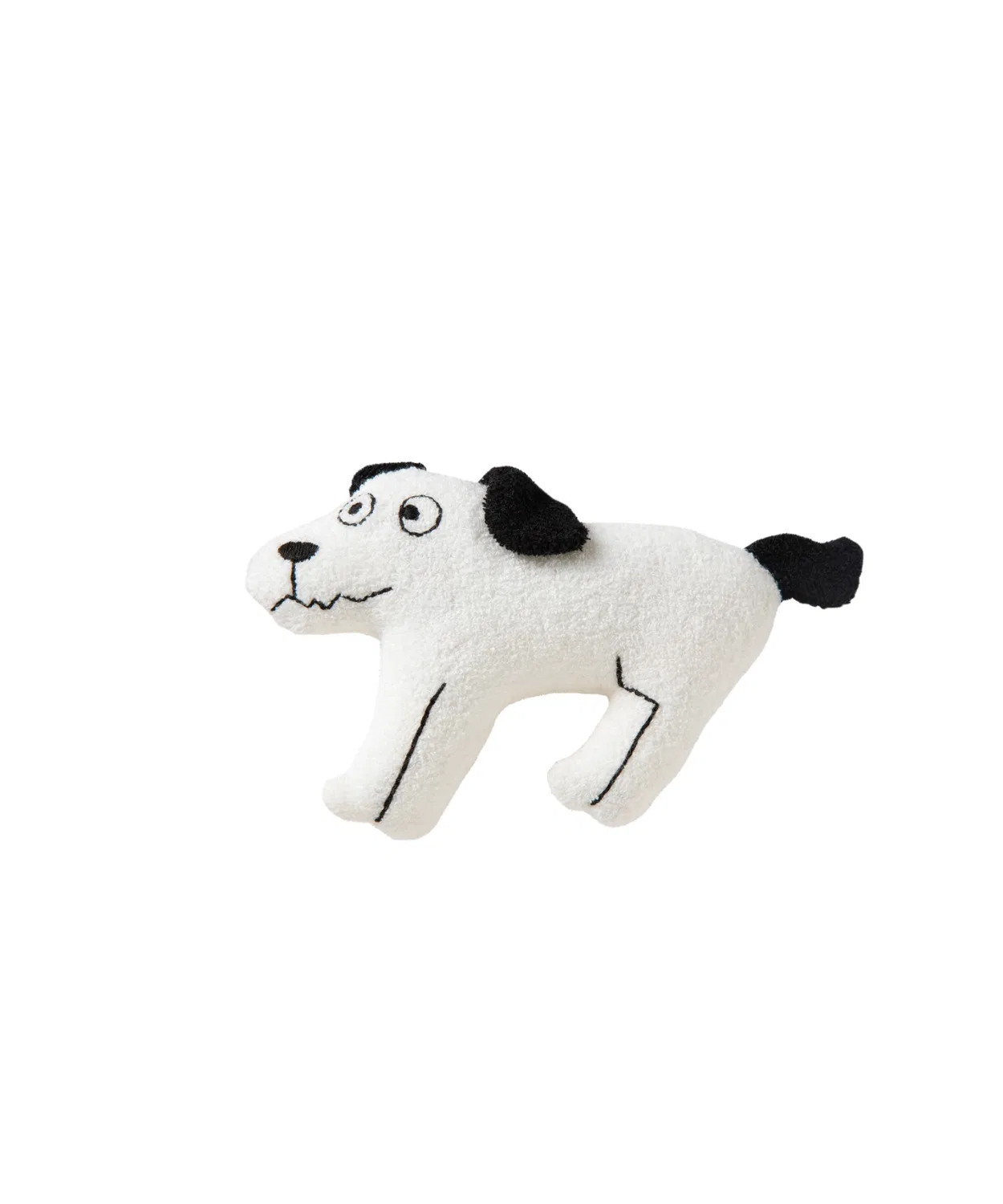 Детский комплект для кормления с погремушкой Dog Baby Gift Set UNIVERSAL OVERALL, Ivory — фото 3