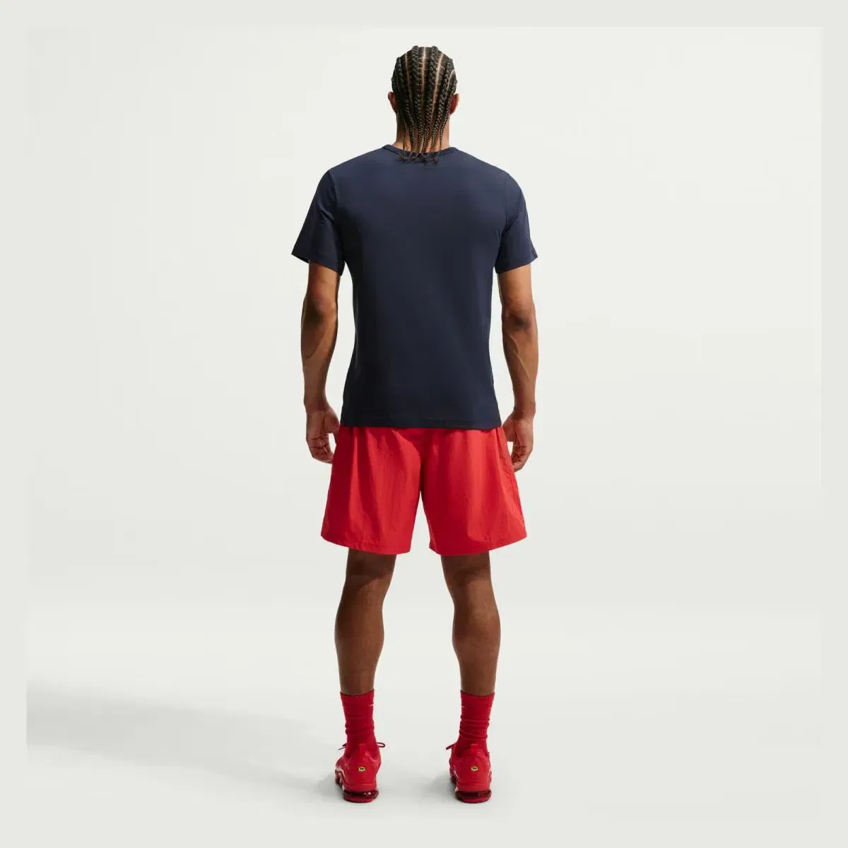 Мужская футболка хлопковая Sportswear Nike, Azul — фото 4
