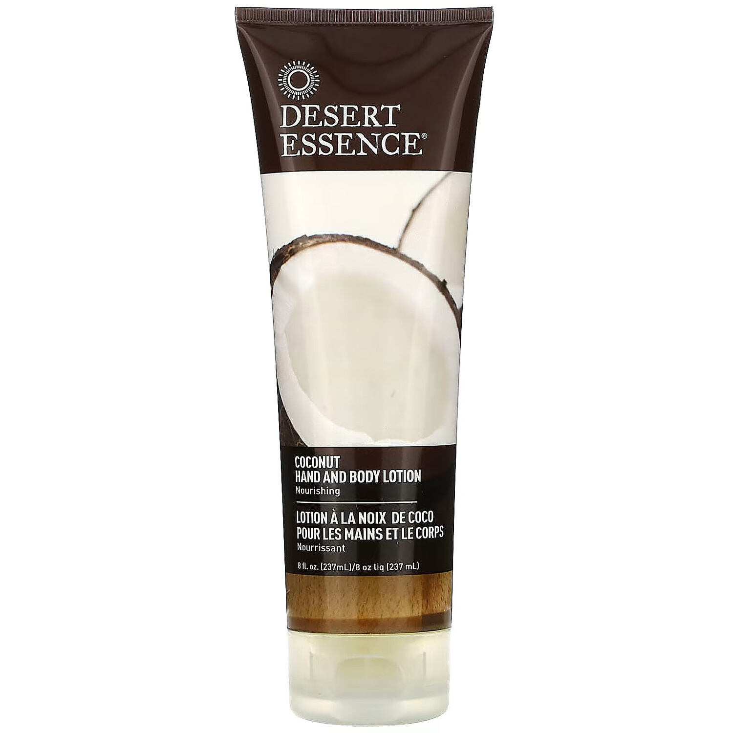 

Desert Essence, Лосьон для рук и тела, «Кокос», 237 мл (8 жидк. унций)