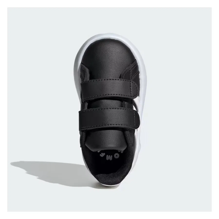 Детские кроссовки Grand Court 2.0 Cf I adidas, Черно-белый — фото 3