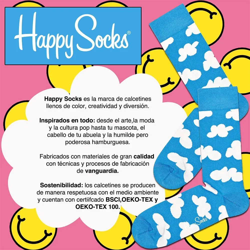 Носки антискользящие Banana 2 пары Happy Socks, зеленый — фото 4