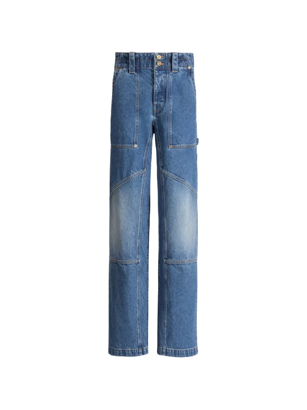 Джинсы carpenter Balmain, синий