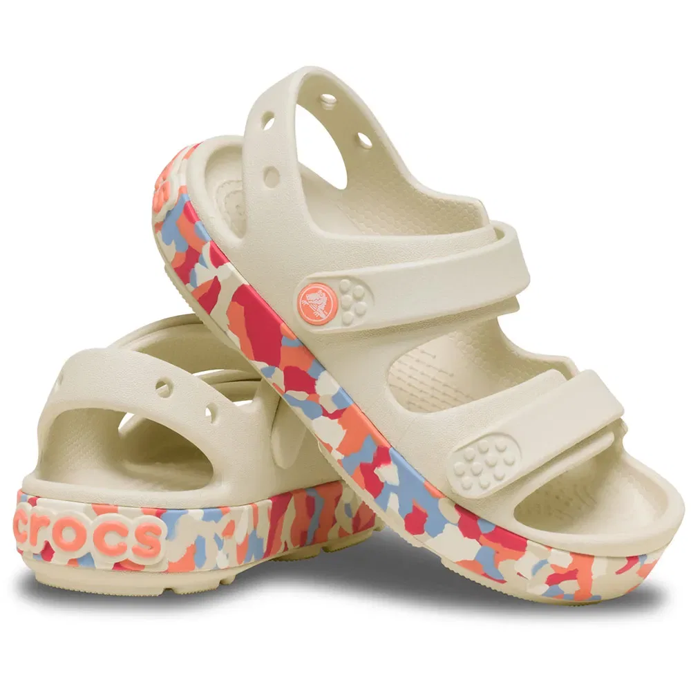 Сандалии Crocband Cruiser Glow Confetti Crocs, бежевый — фото 3