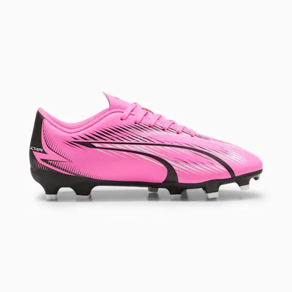 Детские футбольные бутсы Puma Ultra Play 107775-01, розовый — фото 2