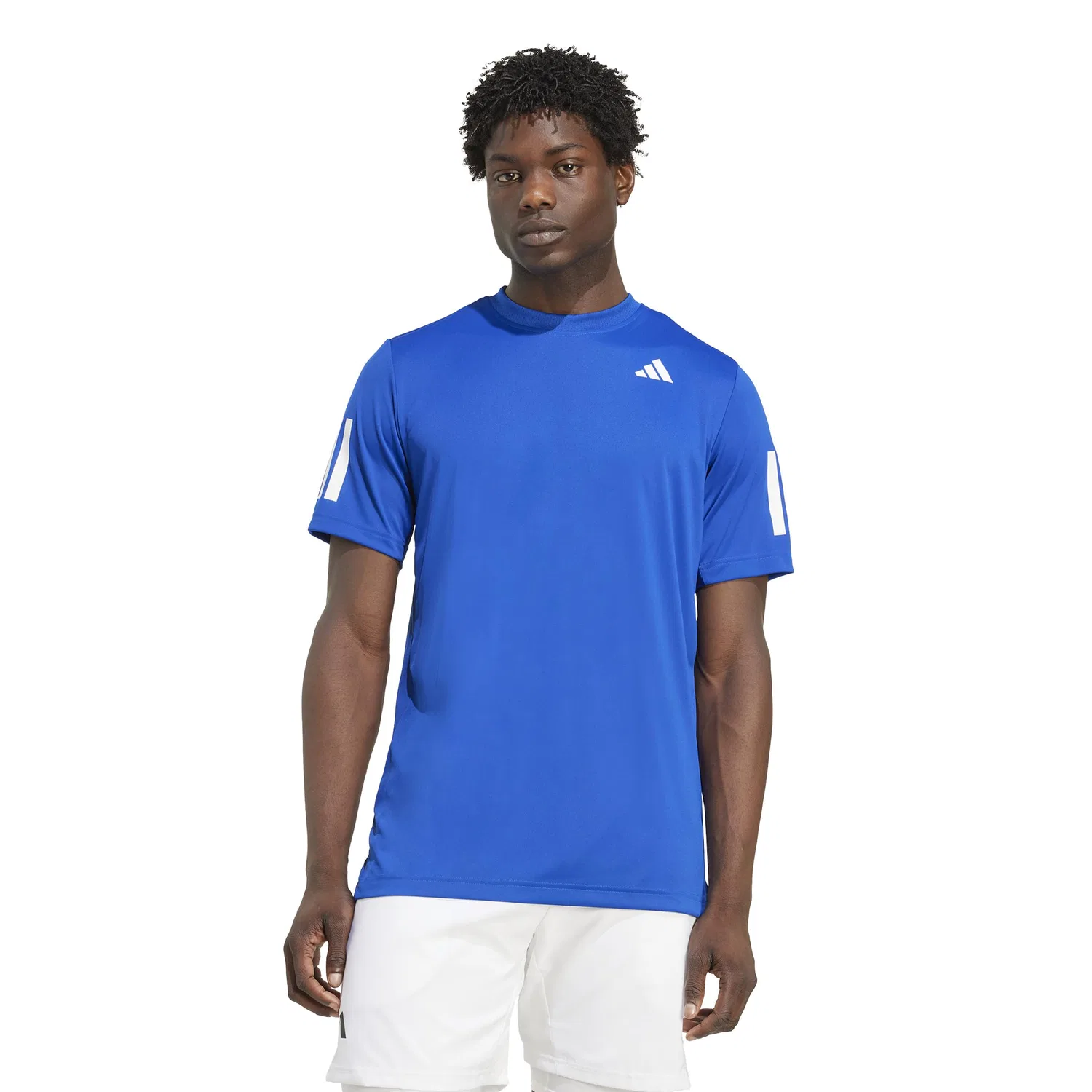 Мужская футболка с принтом Club Tennis Climacool 3-Stripes adidas, Collegiate Royal