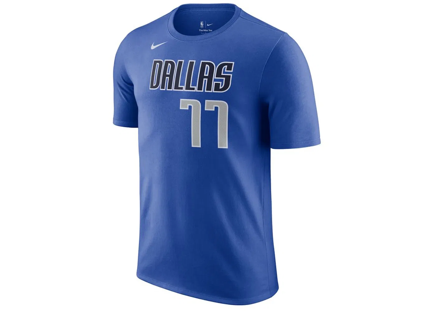 Мужская футболка с принтом Nike NBA Dallas Mavericks Luka Doncic, Blue