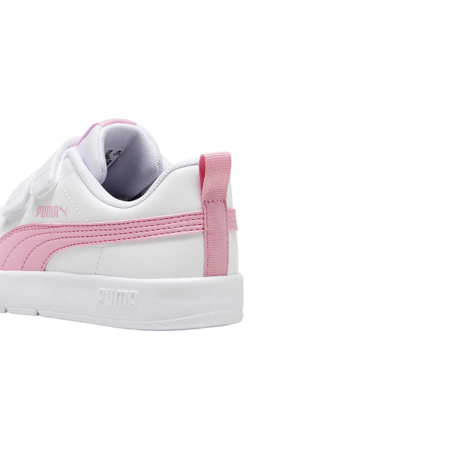 Детские кроссовки с повышенной гибкостью Courtflex V3 Puma, Weiß — фото 4