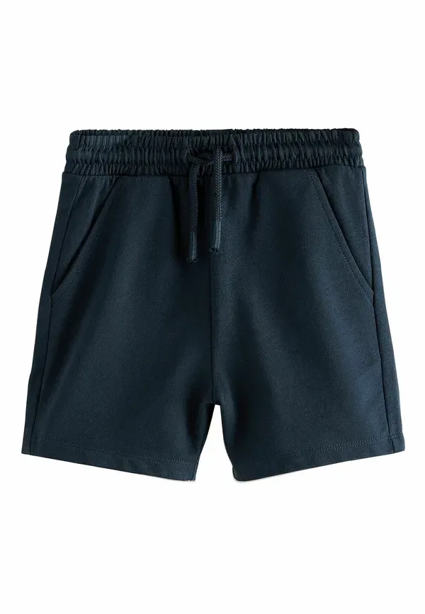 Шорты хлопковые regular fit jersey shorts 3 pack Next Black, Grey, Navy Blue, черный/темно-синий/серый — фото 2