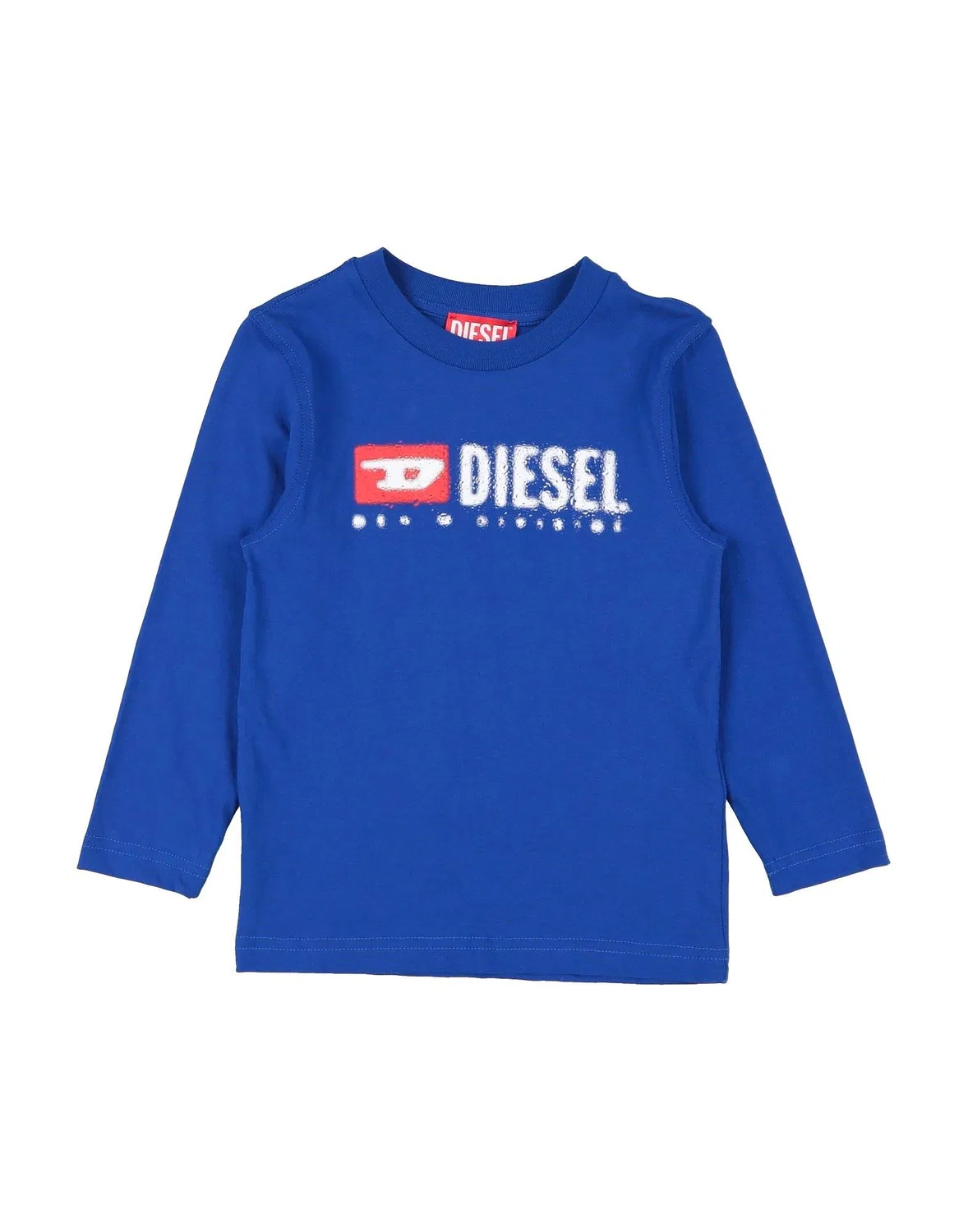 Детская футболка с длинным рукавом Diesel, синий