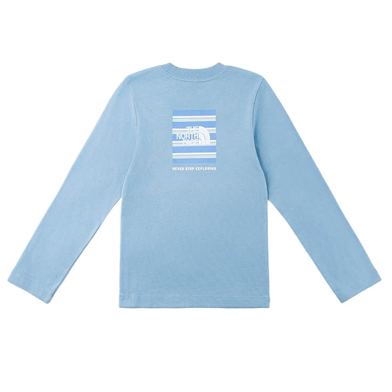 Детская футболка с круглым вырезом The North Face, Blue — фото 3