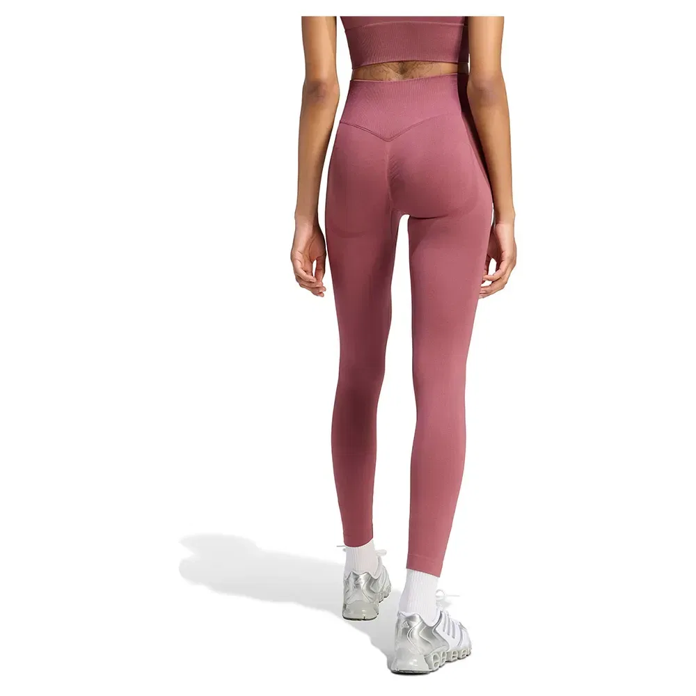 Женские леггинсы бесшовные Essentials Seamless Adidas Originals, Pink — фото 2