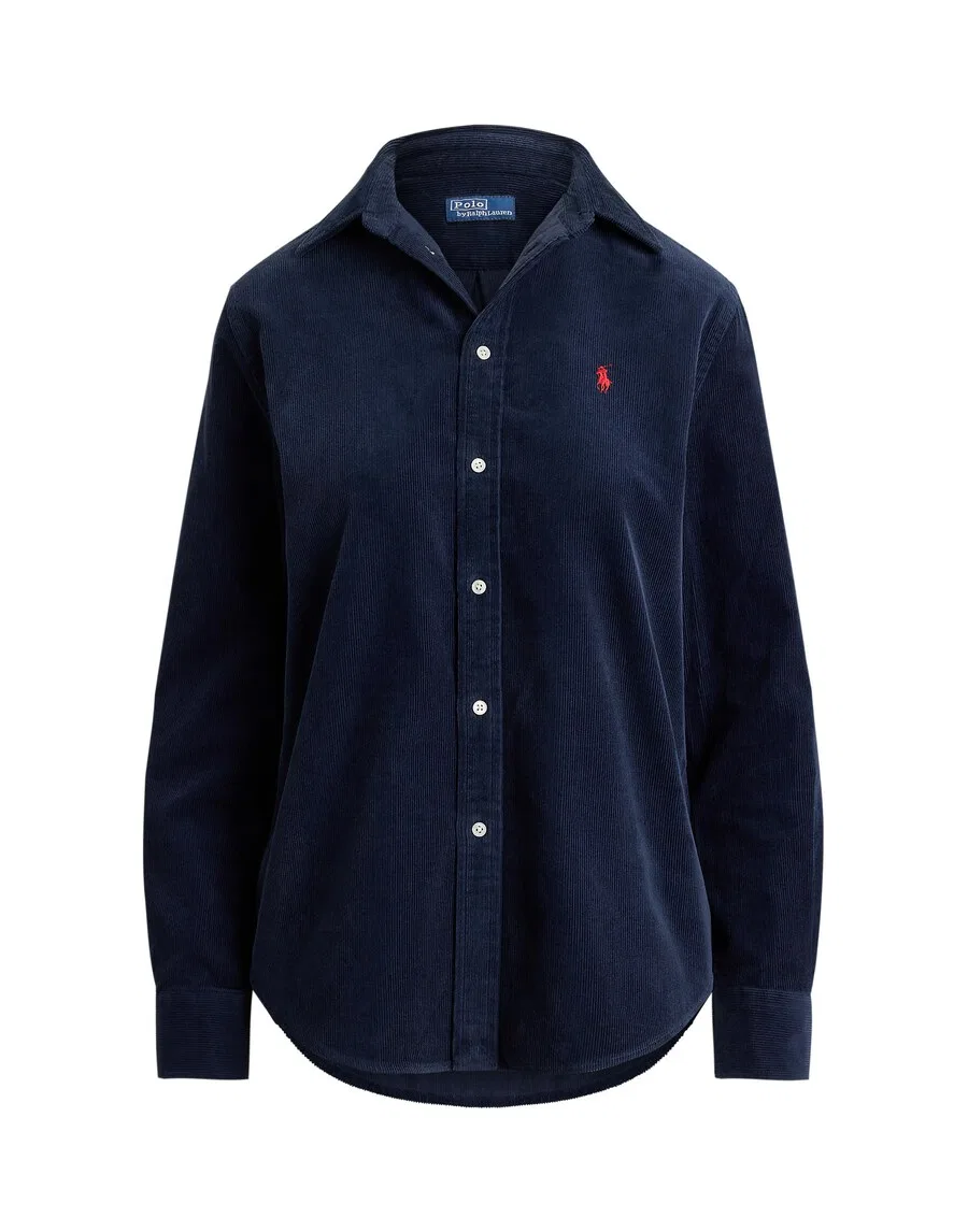 Блузка Polo Ralph Lauren темно-синего цвета