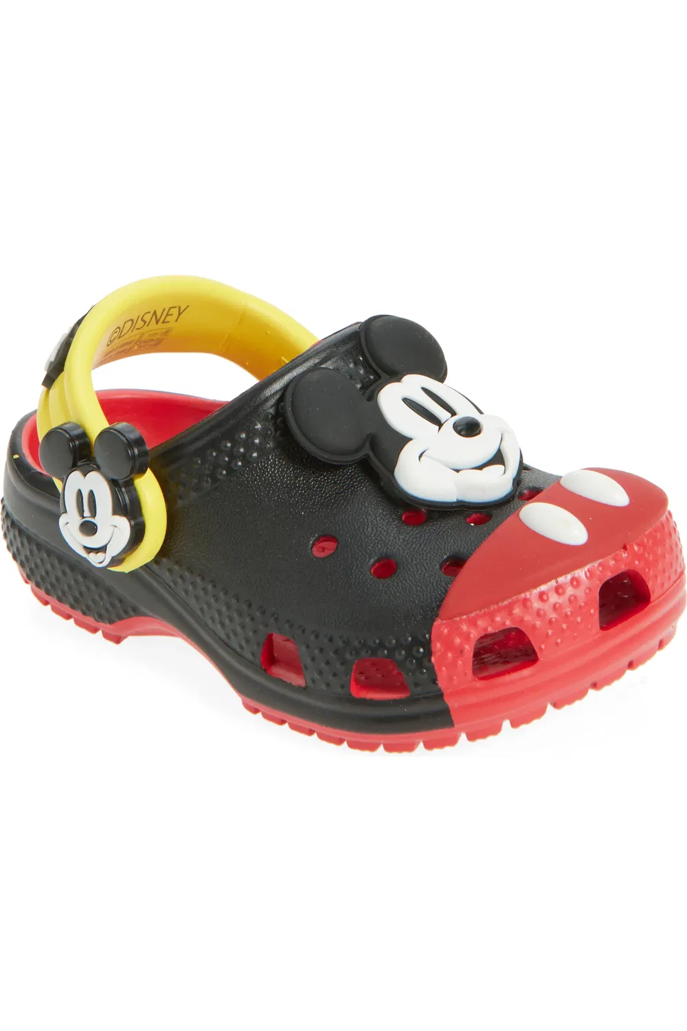 Детские сабо с Микки Маусом Classic Clog Crocs, Black Multi