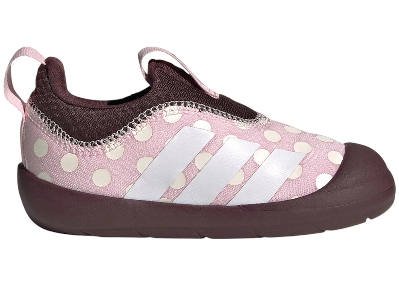 Детские кроссовки для девочек с принтом Adidas Monofit, Clear Pink Cloud White Aurora Ruby