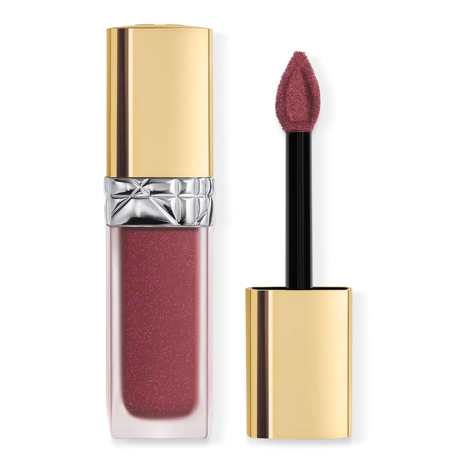 Жидкая помада Dior Rouge Forever Liquid Sequin, 6 мл, с блестками, 893 Masquerade, DIOR, Masquerade