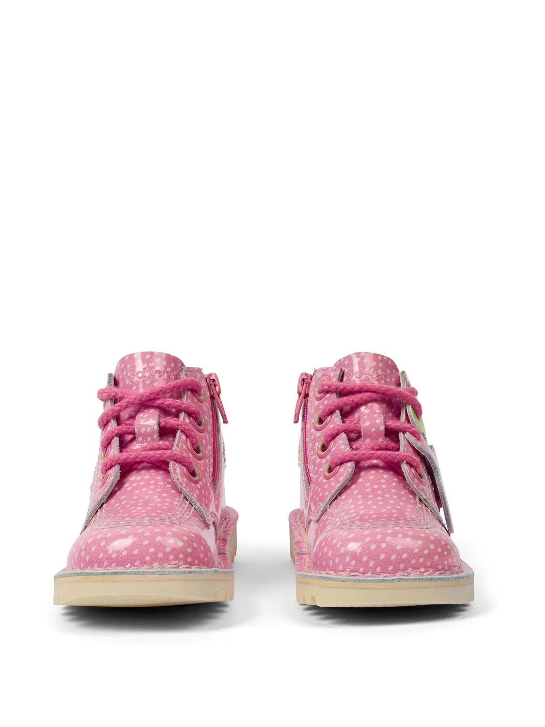 Ботинки детские Kickers Strawberry Kick Hi, розовые — фото 3
