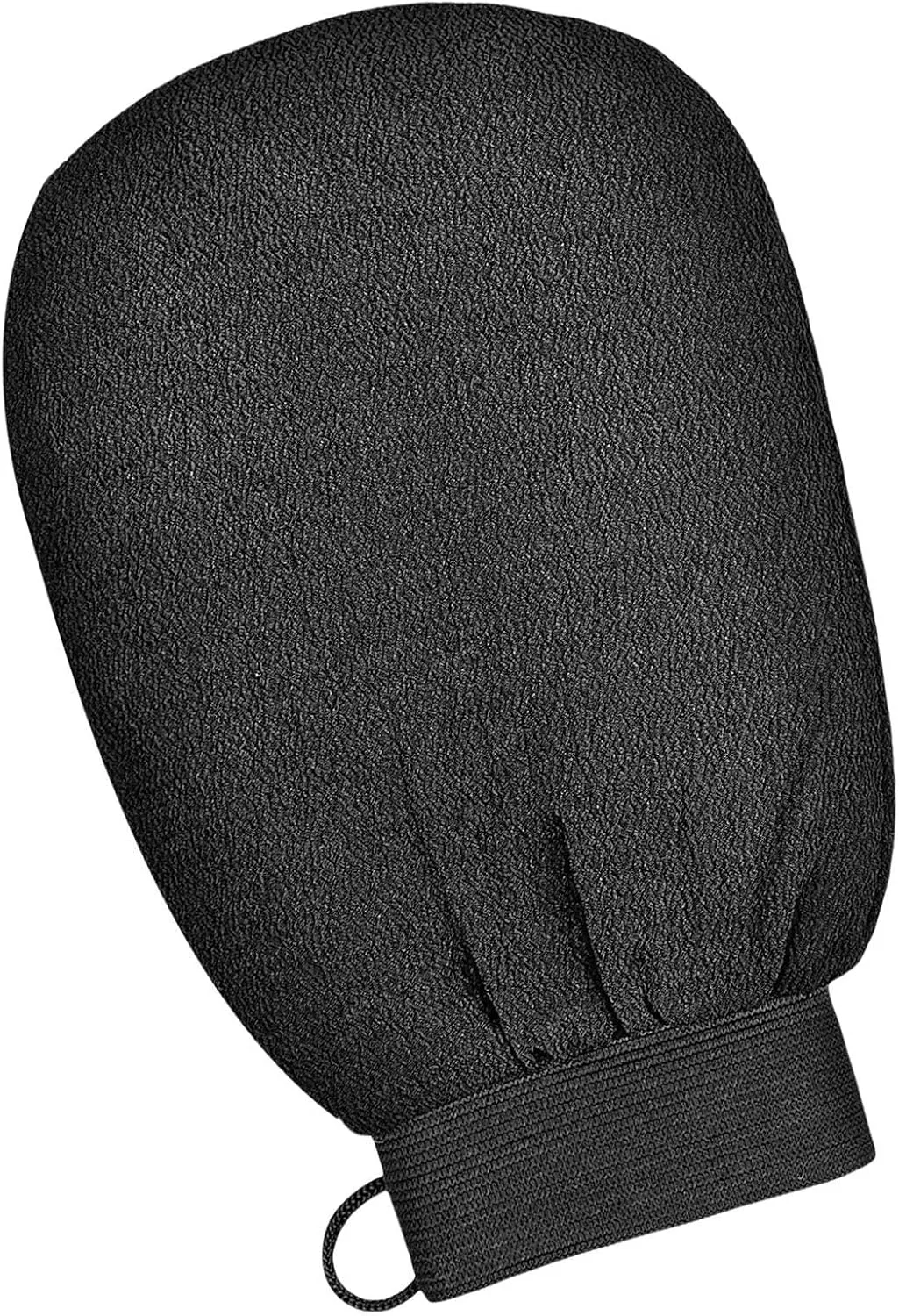 Перчатки для пилинга тела из вискозы, Zubehors, 1 пара, Black