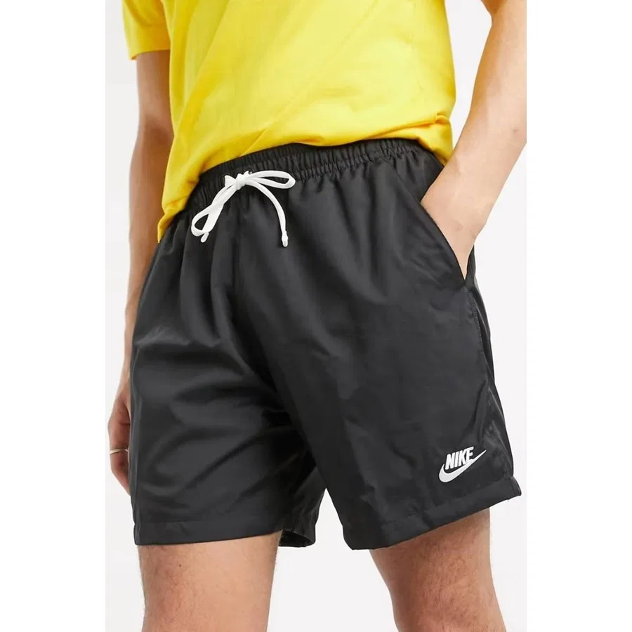 Мужские шорты из тканого материала с подкладкой, модель Sportswear Men's Woven Short, Nike, Черный