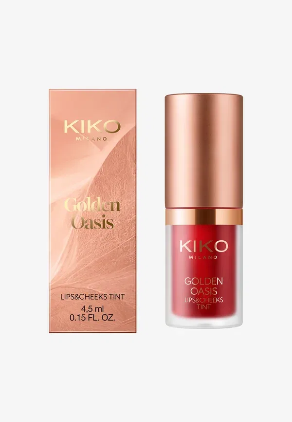 Тинт для губ и щек Golden Oasis 4.5 мл Kiko Milano, цвет think pink — фото 2
