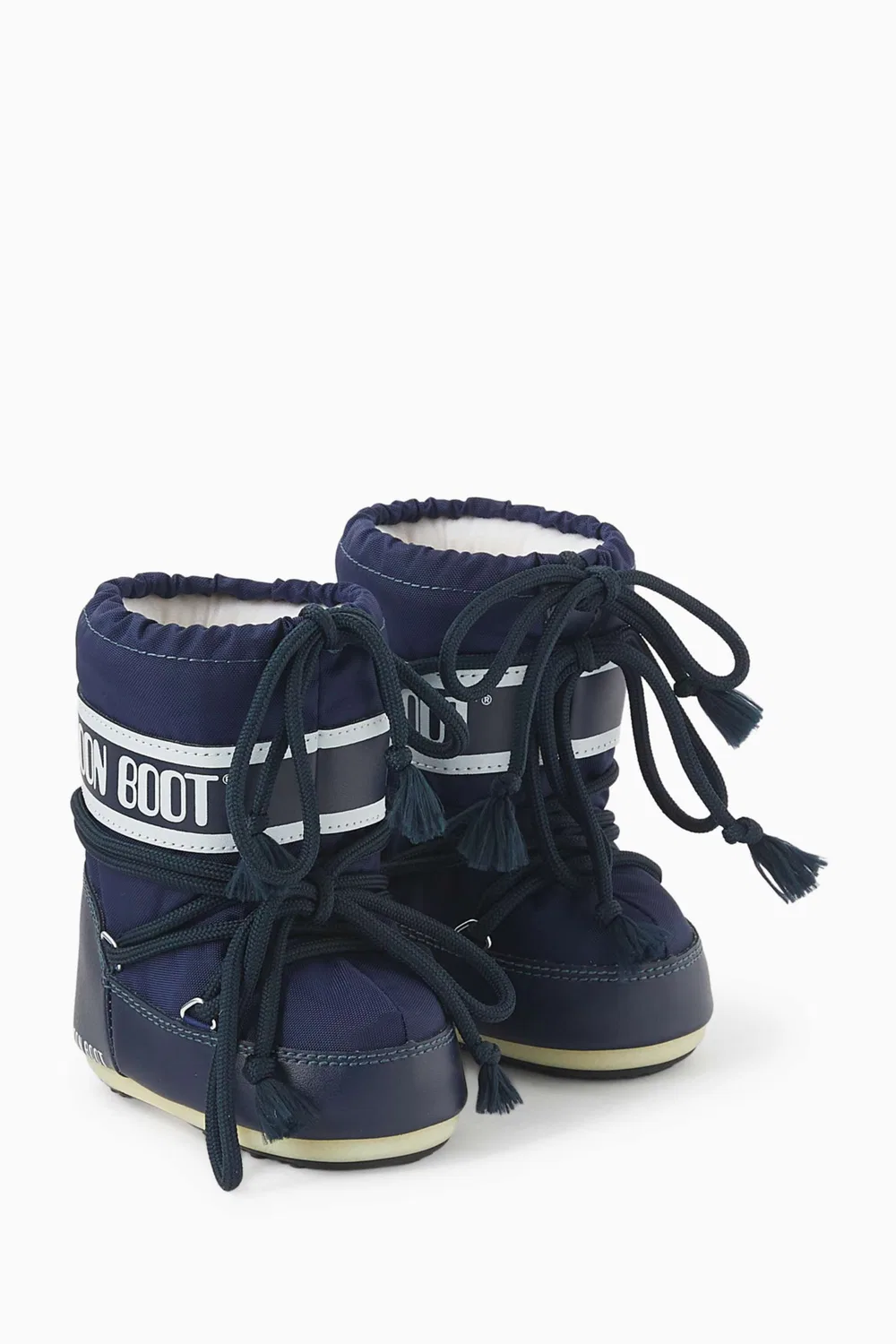 Ботинки на нейлоновой подошве Icon Mini Moon Boot, синий