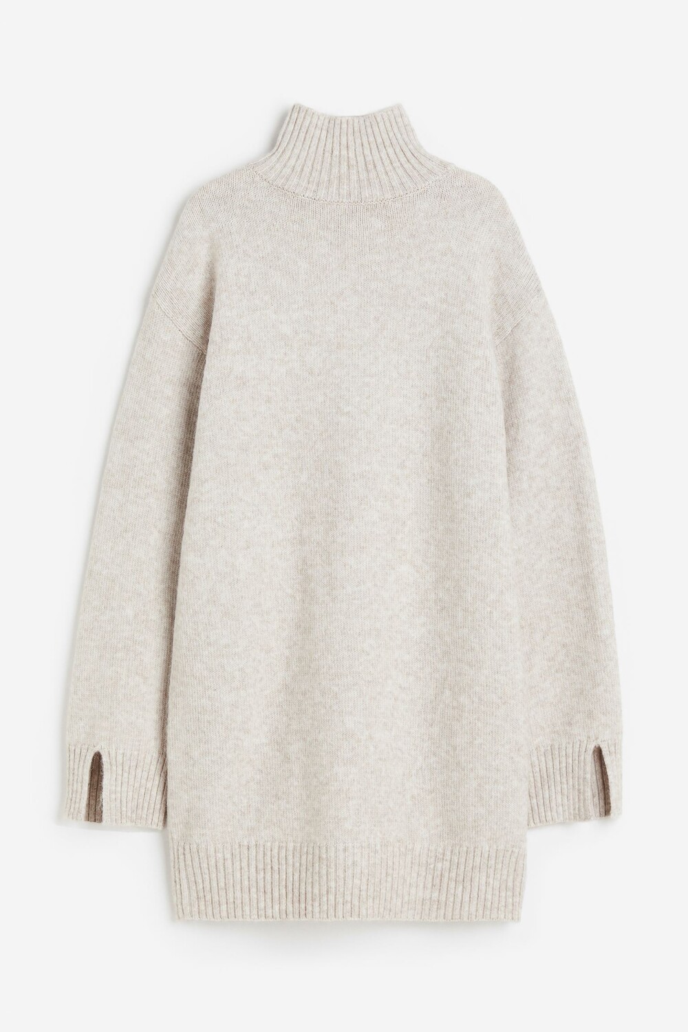 

Платье H&M Mock-turtleneck, светло-серый