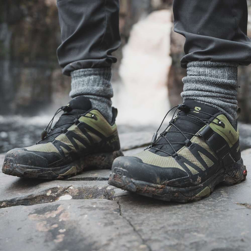 

Кроссовки Salomon X Ultra 4 Wide GORE-TEX (2E Width), серый