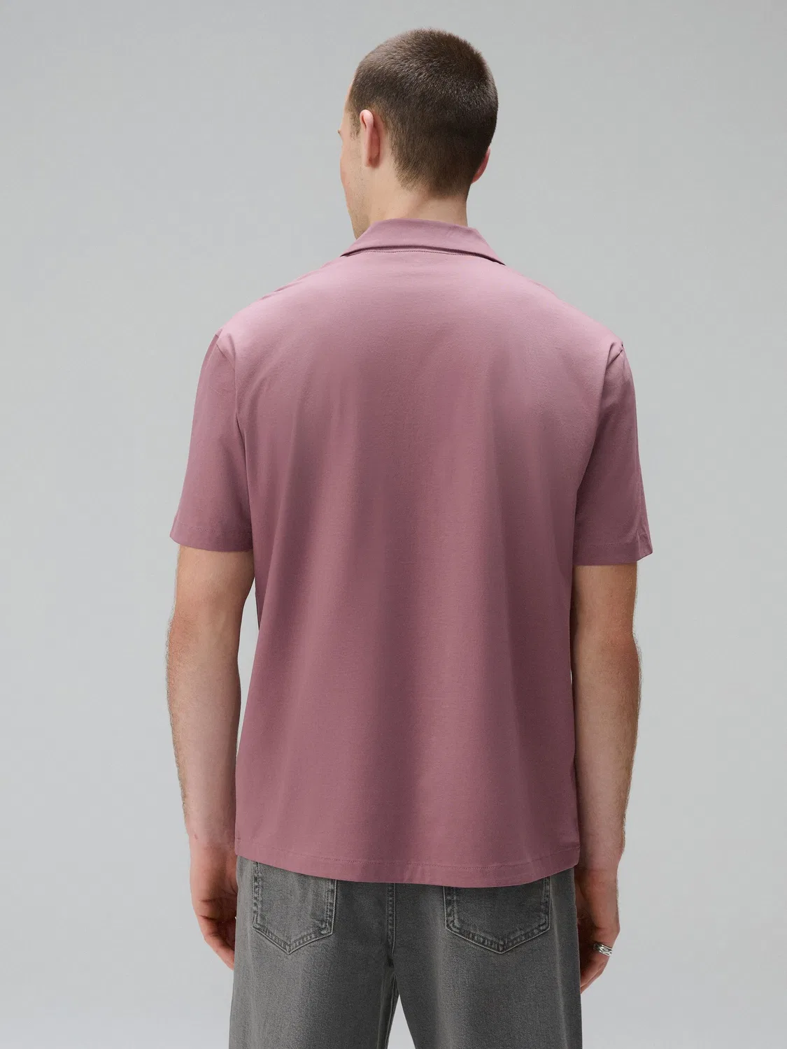 Рубашка из SUPIMA хлопка Next, розовый — фото 3