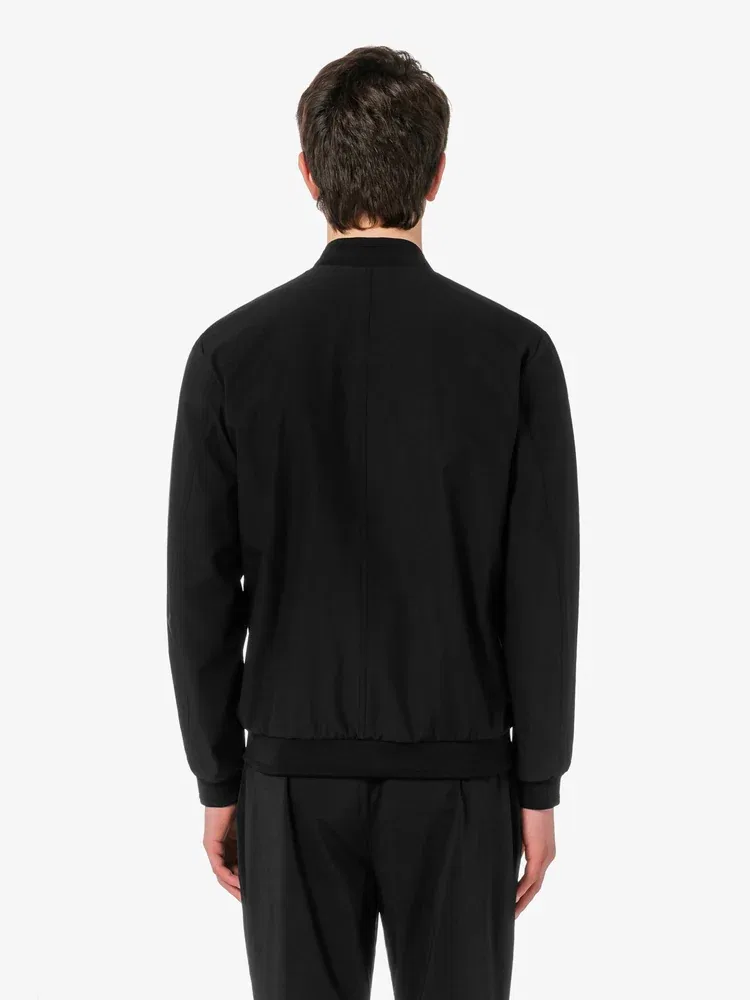 Куртка от LACOSTE, модель Stadium Neck, Black — фото 3