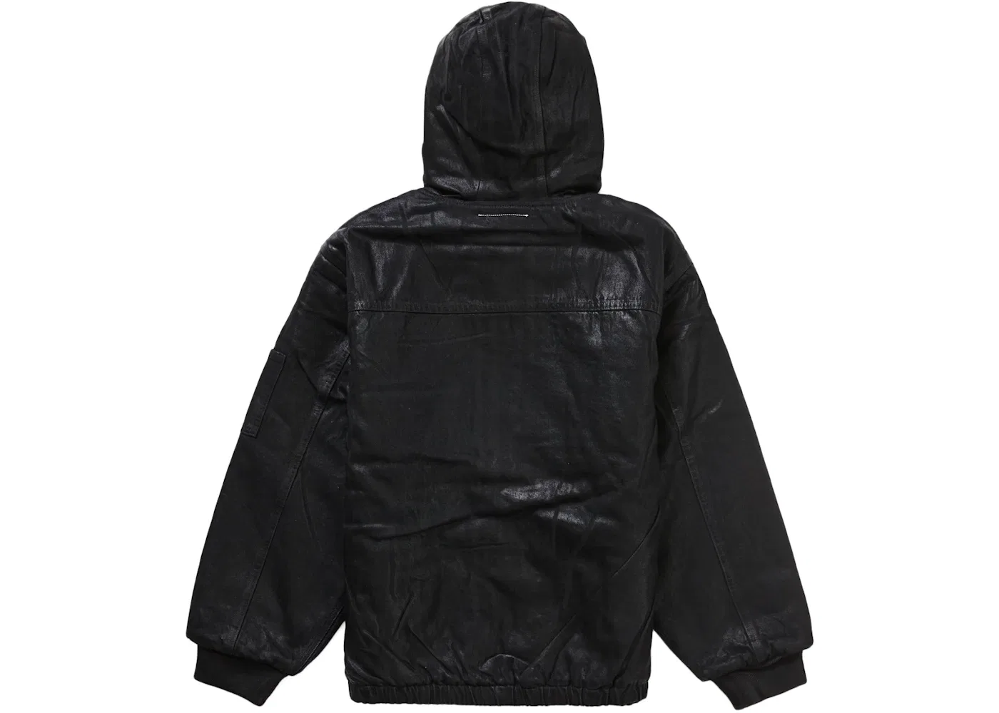 Мужская куртка с капюшоном Foil Hooded Work Jacket Supreme, Black — фото 3