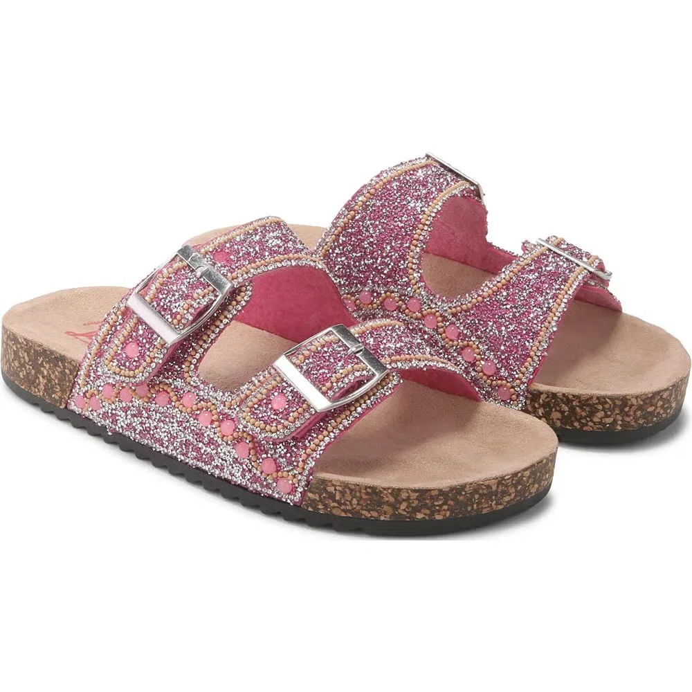 Детские сандалии Miko с анатомической стелькой Jellypop, Pink Multi