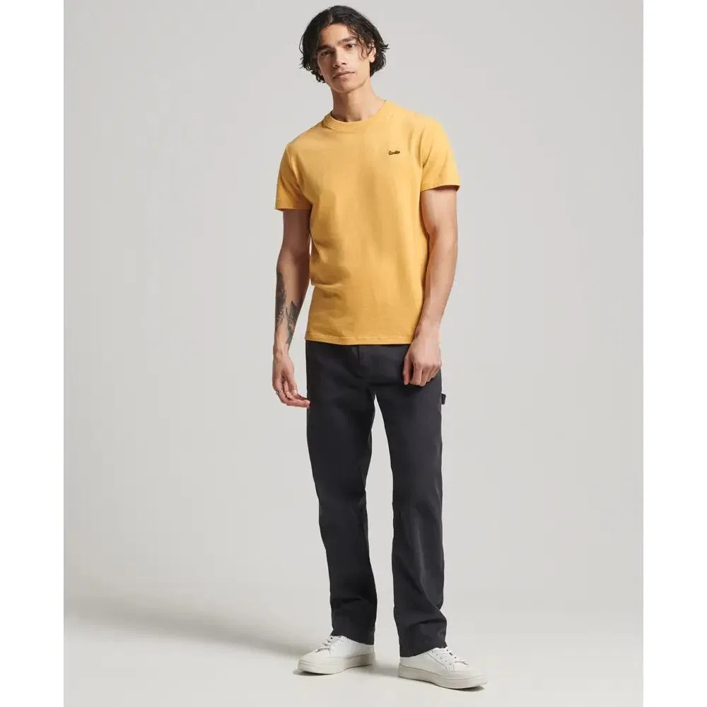 Мужская футболка Slim Fit Superdry Micro, Yellow — фото 2