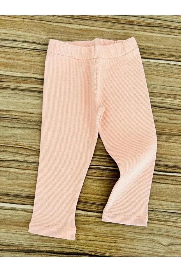 Детские леггинсы для девочек базовые Aryakids, Salmon