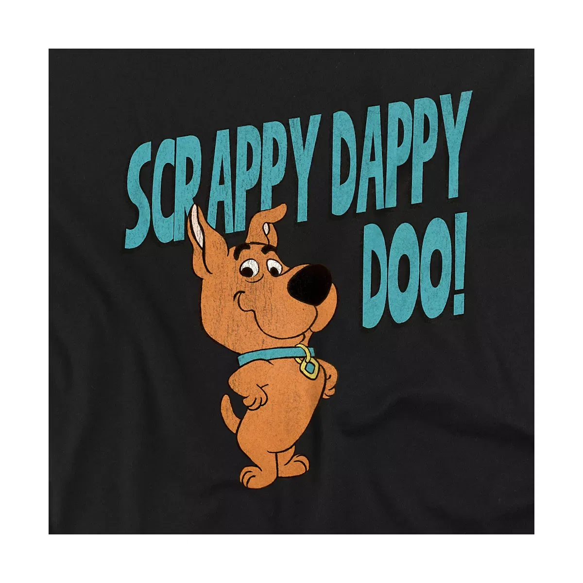 Детское боди с коротким рукавом с принтом Baby Scooby Doo! Scrappy Doo Infant Bodysuit LOGOVISION, Black — фото 2