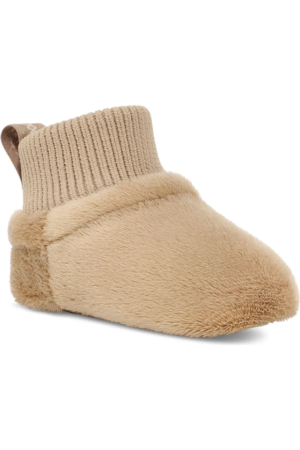 Детские тапочки слипоны из мягкого флиса Nesti Bootie UGG, Mustard Seed