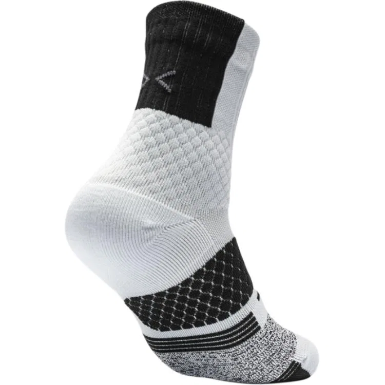 Детские носки с высоким берцем Under Armour Playmaker, White — фото 3