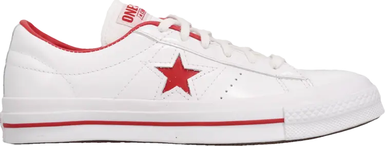 

Кроссовки Converse One Star Ox HanByeol - White Red, белый, Белый;серый, Кроссовки Converse One Star Ox HanByeol - White Red, белый