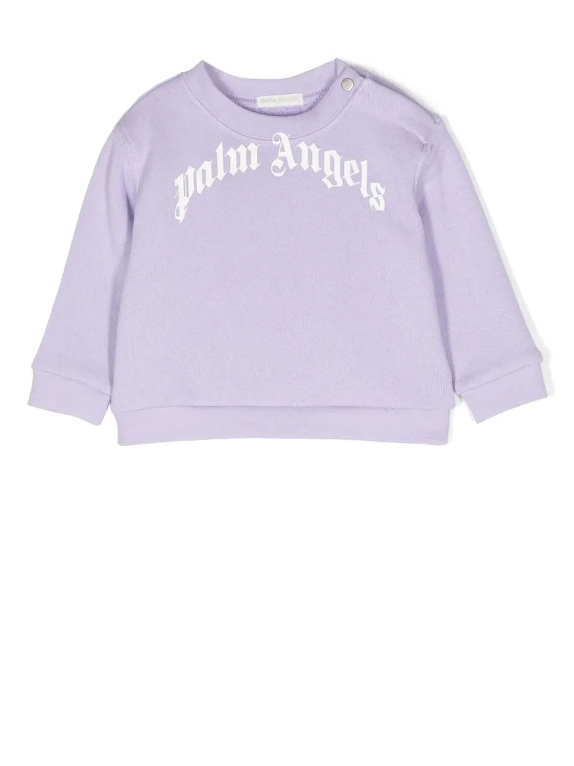 Palm Angels Свитшот с логотипом фиолетовый